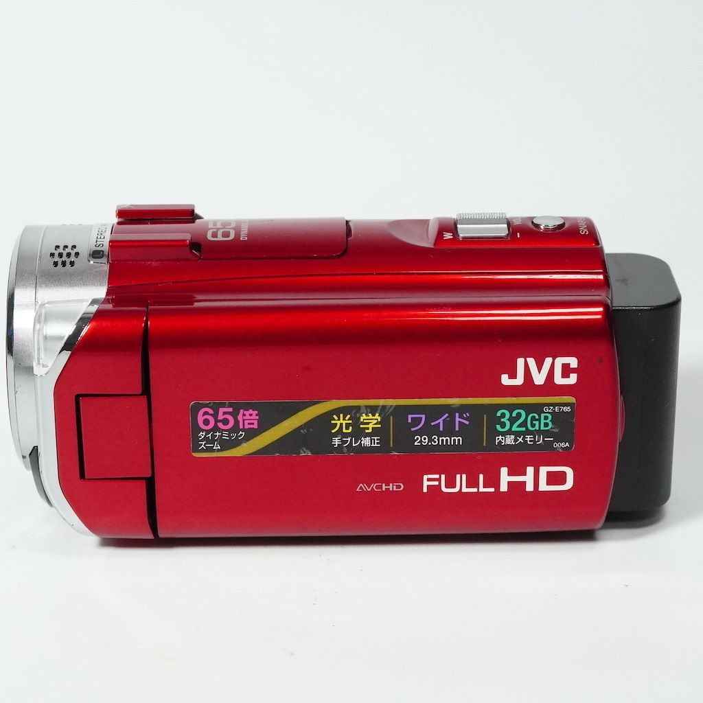 JVC Victor Everio GZ-E765-R レッド 動作OK 1週間保証 /9837