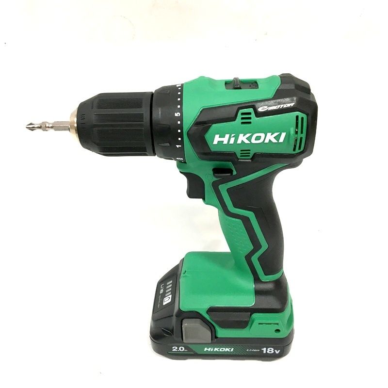 HiKOKI ハイコーキ コードレスドライバドリル DS18DD 2BG フルセット 18V ドリルドライバー アグレッシブグリーン DIY 電動工具 DW3297