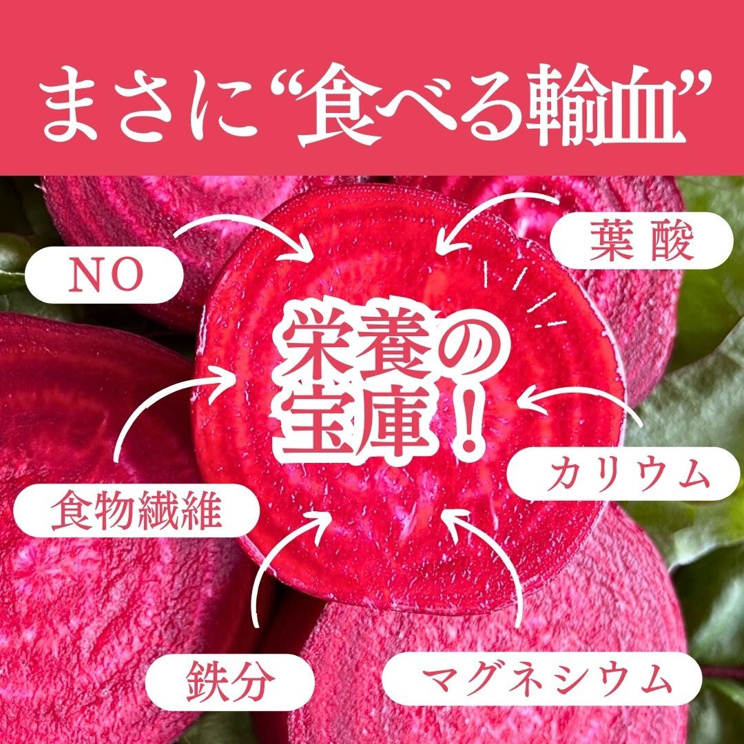 七久里農園 ビーツ (根) 10㎏ 長野県産 / 無農薬 有機肥料使用 除草剤