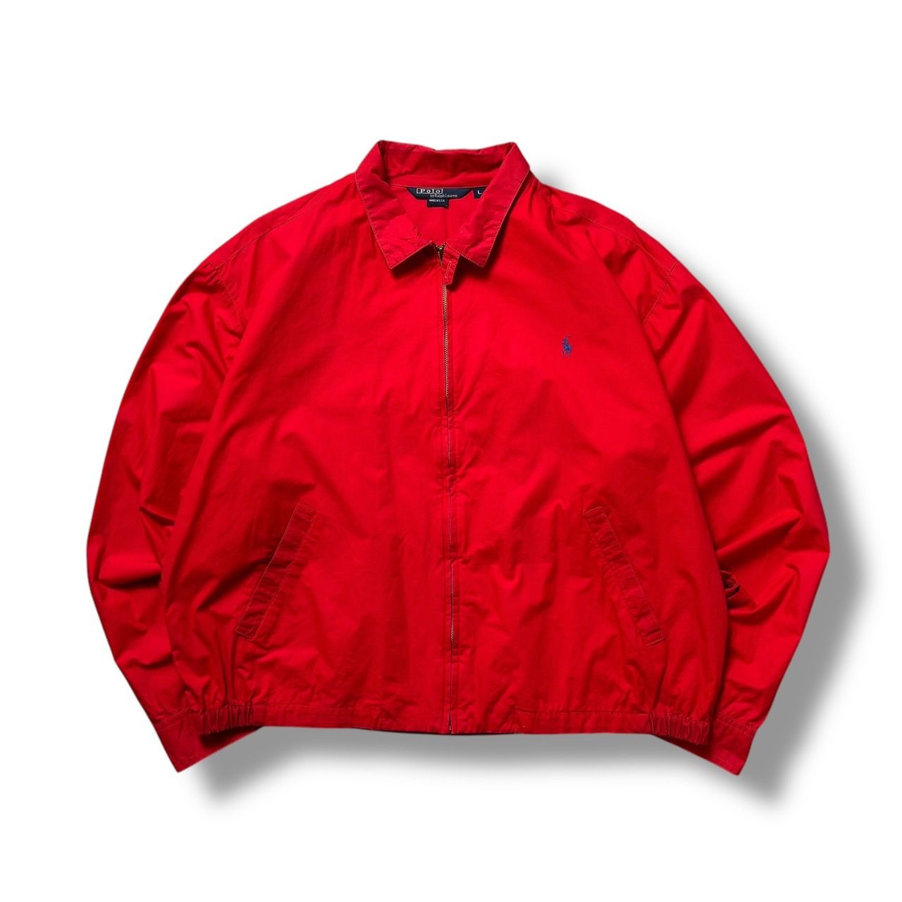 ポロバイラルフローレン ブルゾン スイングトップ　80s USA製 希少カラー 名作 80s Polo by Ralph Lauren ポロバイラルフローレン