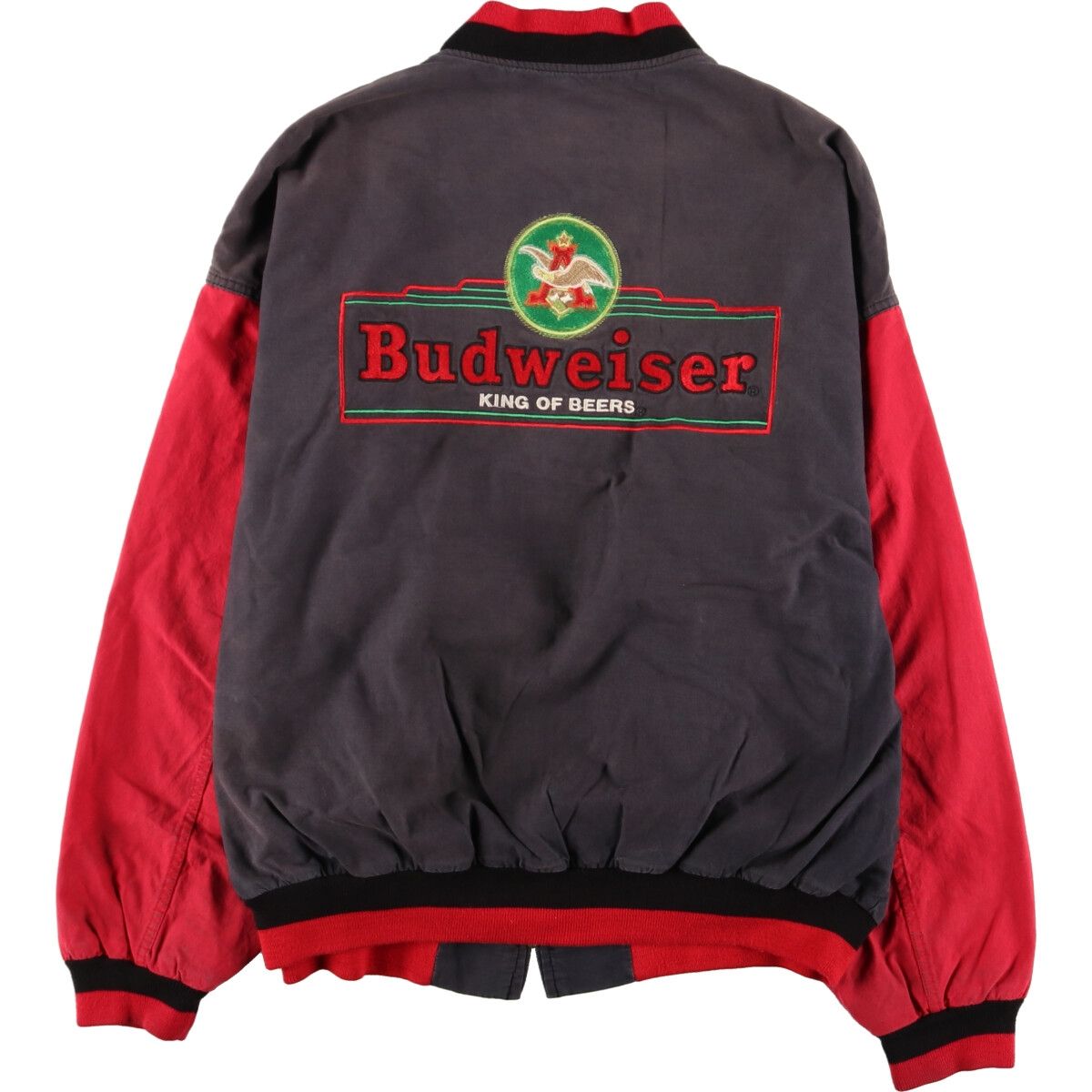 古着 90年代 SWINGSTER BUDWEISER バドワイザー バック刺? コットン