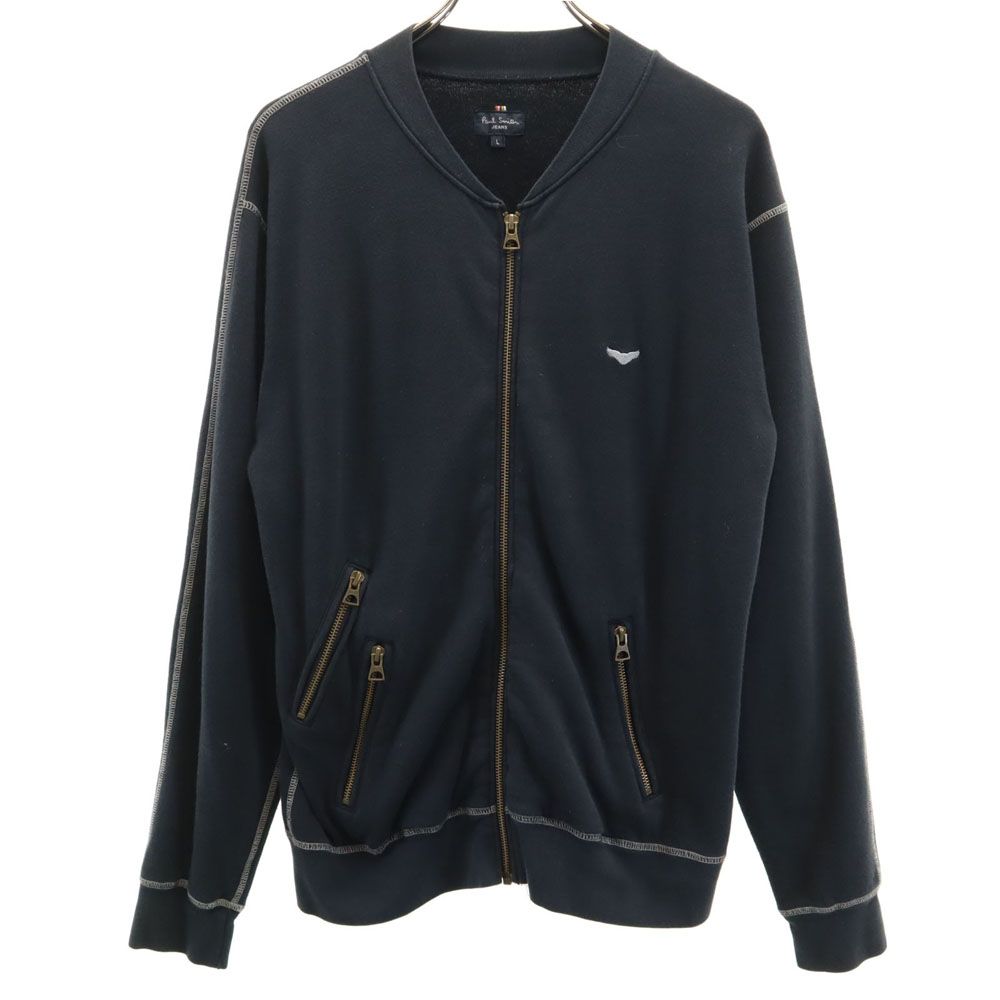 ポールスミスジーンズ スウェット ジップジャケット L チャコールグレー Paul Smith JEANS メンズ