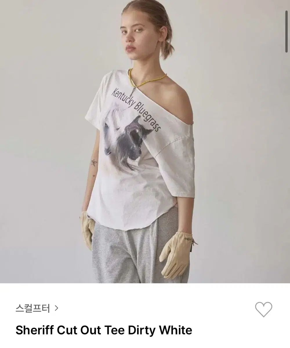 【SCULPTOR】♡Sheriff カットアウト T♡ セール】Sheriff Cut Out Tee（Tシャツ/カットソー）｜SCULPTOR