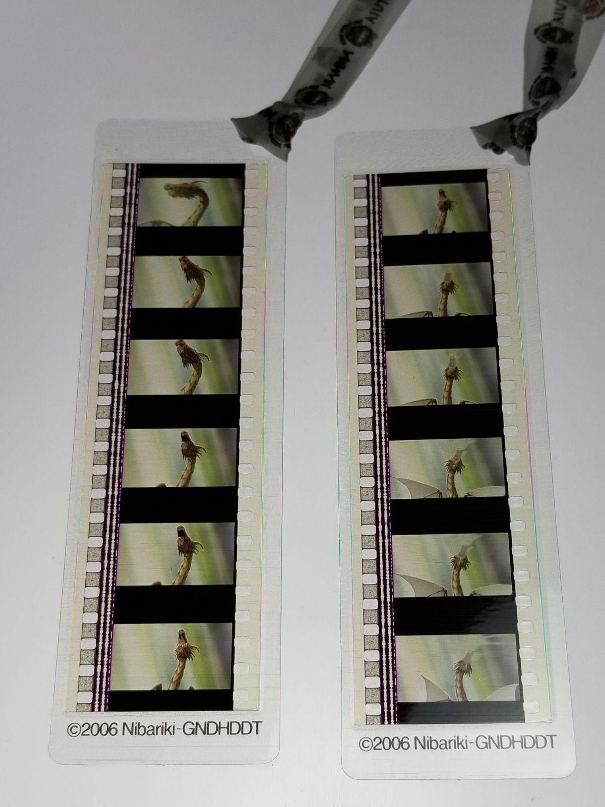 ジブリフィルムブックマーク（ゲド戦記） ジブリ美術館 フィルムブックマーカー ゲド戦記 2枚セット 竜 - メルカリ