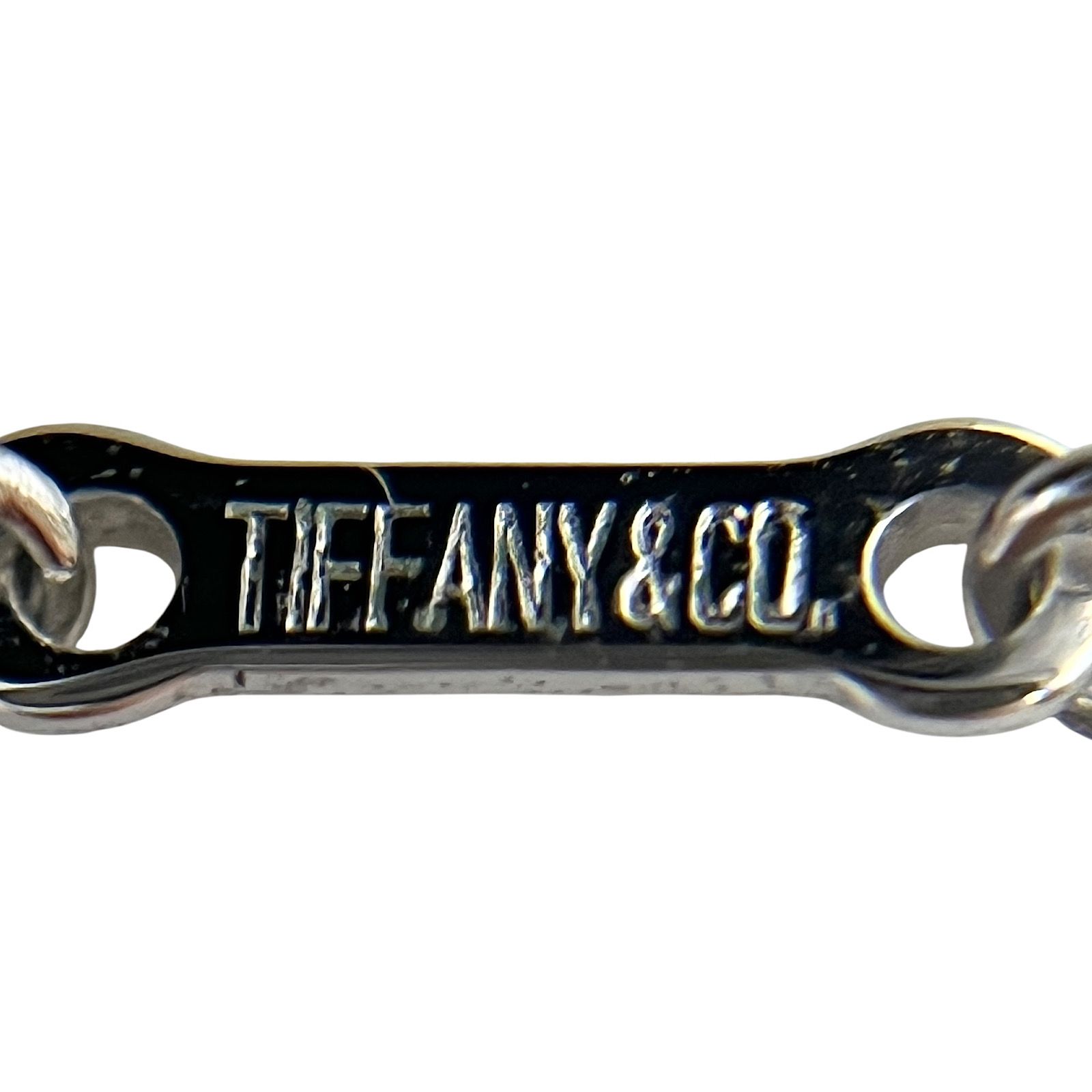 美品✨ティファニー イニシャル ブローチ m シルバー SV 925