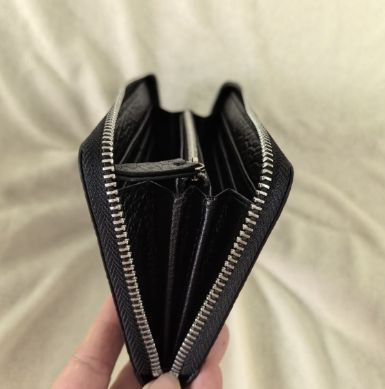 新品未使用 Maison Margiela 4ステッチ ブラックレザー長財布