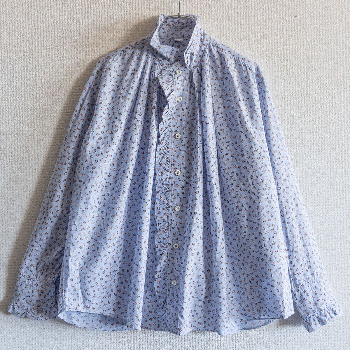 45R 雲間草プリントのフリルブラウス　45rpm 45R 雲間草プリントのフリルブラウス 45rpm 【公式通販】