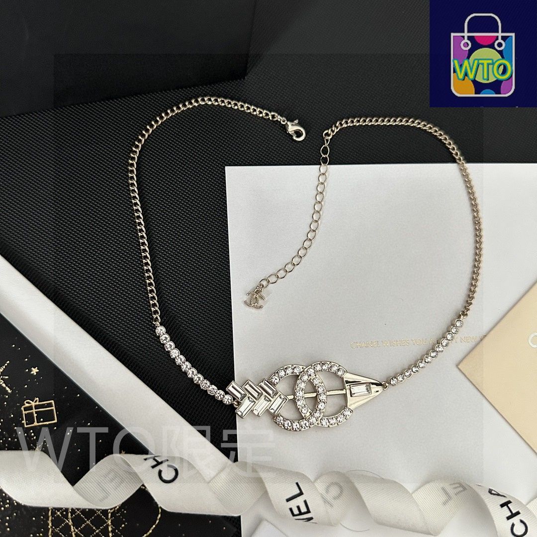 今日特価】CHANEL ヴィンテージ アルファベットネックレス 送料