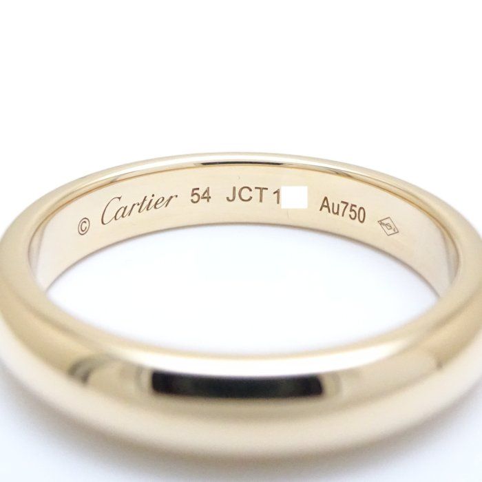 Cartier 1895ウエディングリング 54 CARTIER カルティエ 1895 ウェディング リング 指輪 3.5mm #54 14号