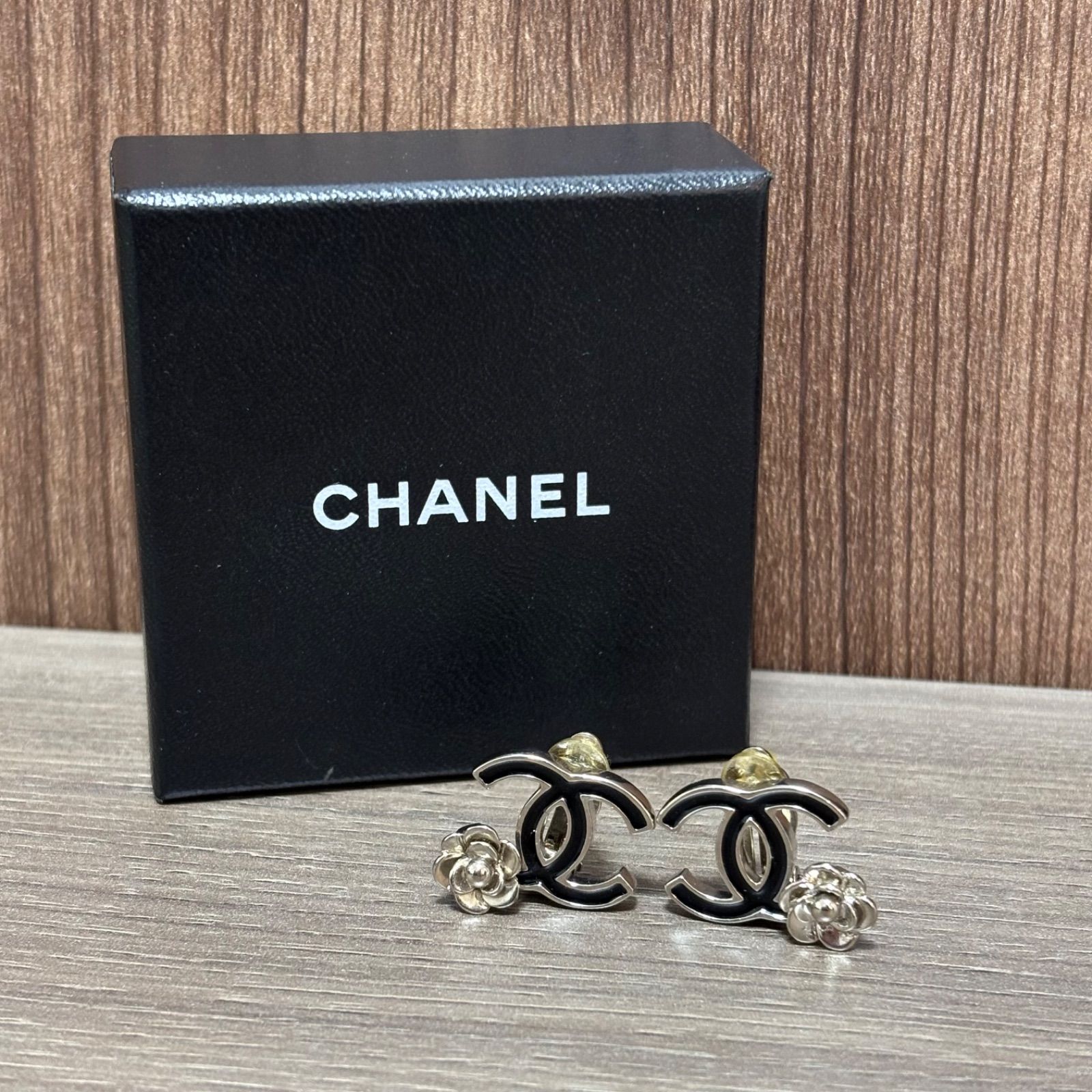 CHANEL シャネル ココマーク カメリアモチーフ ピアス イヤリング