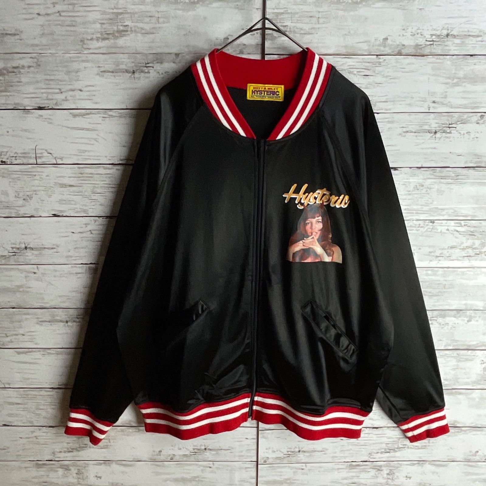 HYSTERIC GLAMOUR ヒスガール ビッグロゴブルゾン 赤 [希少]