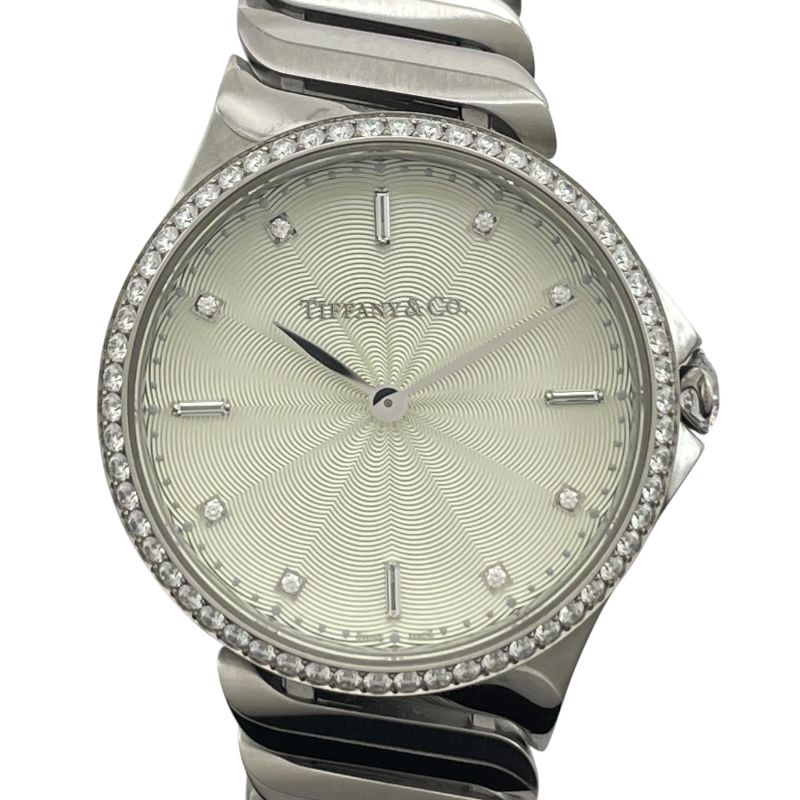 ティファニー TIFFANY＆CO メトロ2ハンド 60874875 シルバー SS レディース 腕時計