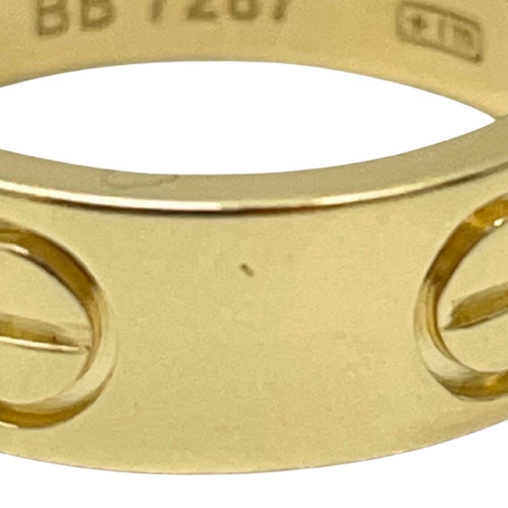【KG様】Cartier 750ゴールド ラブリング 専用ボックス付き CARTIER カルティエ ラブ リング 指輪 750 ホワイトゴールド 6.4