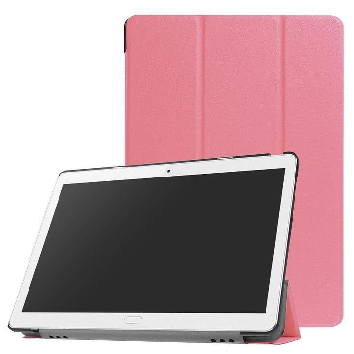 HUAWEI MediaPad M3 Lite10 WP/dtab D-01K用 PU革 スマート ケース 三