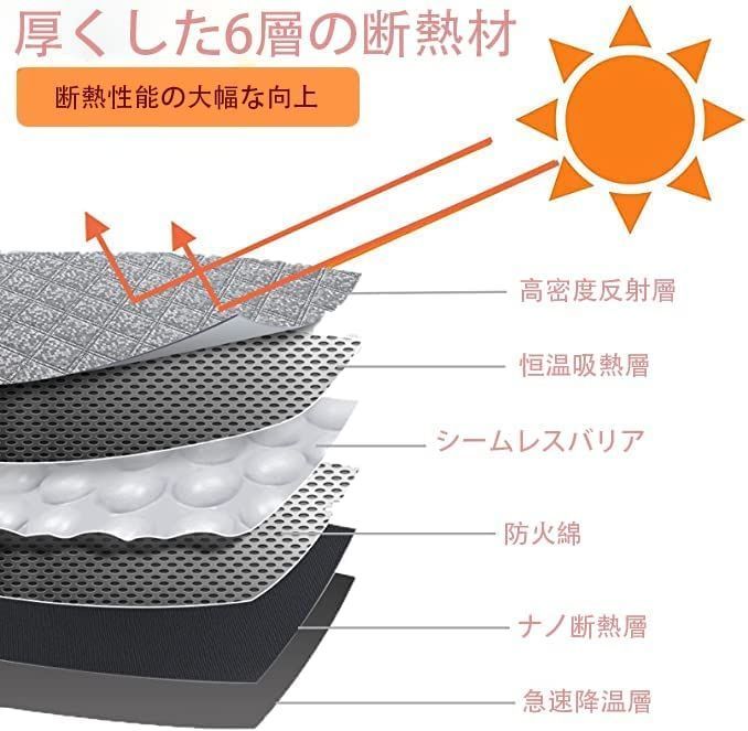 WAIROGA スズキ ジムニー JB64 JB74 専用フロントサンシェードJ