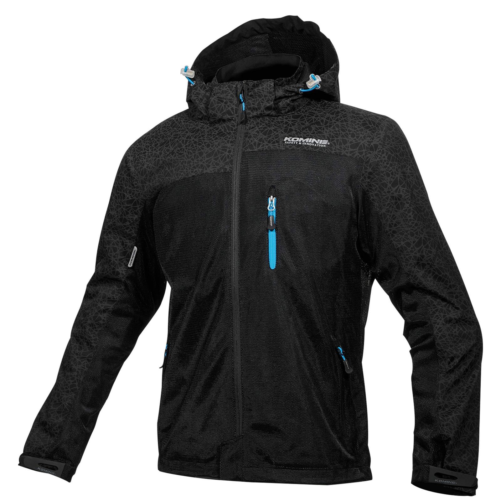 KOMINE バイク用ジャケット 07-114 メンズ HR BLACK 2XL