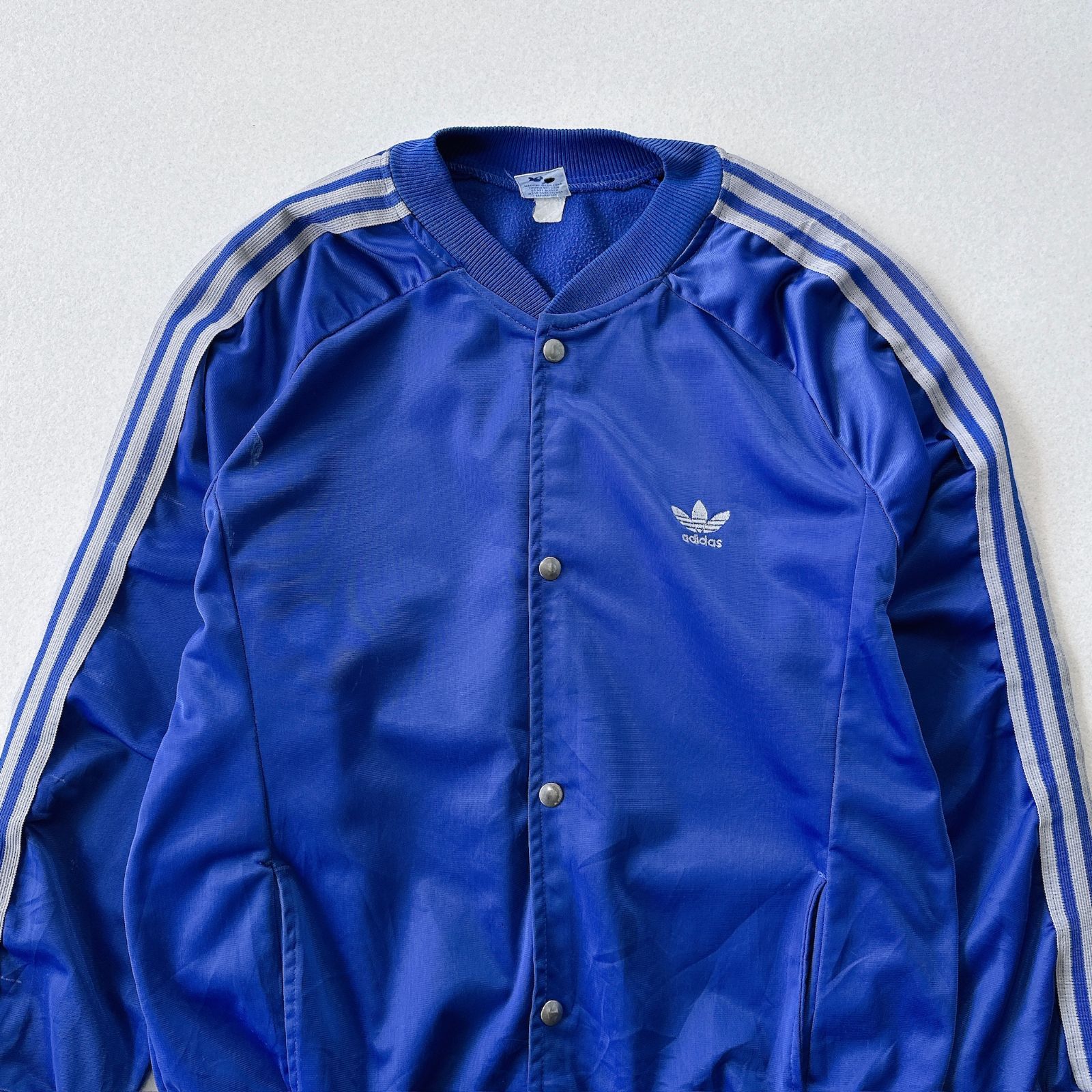 ば*な様 80s adidas ATP トラックジャケット　 スナップボタン 70s アディダス トラックジャケット スナップボタン ATPタイプ