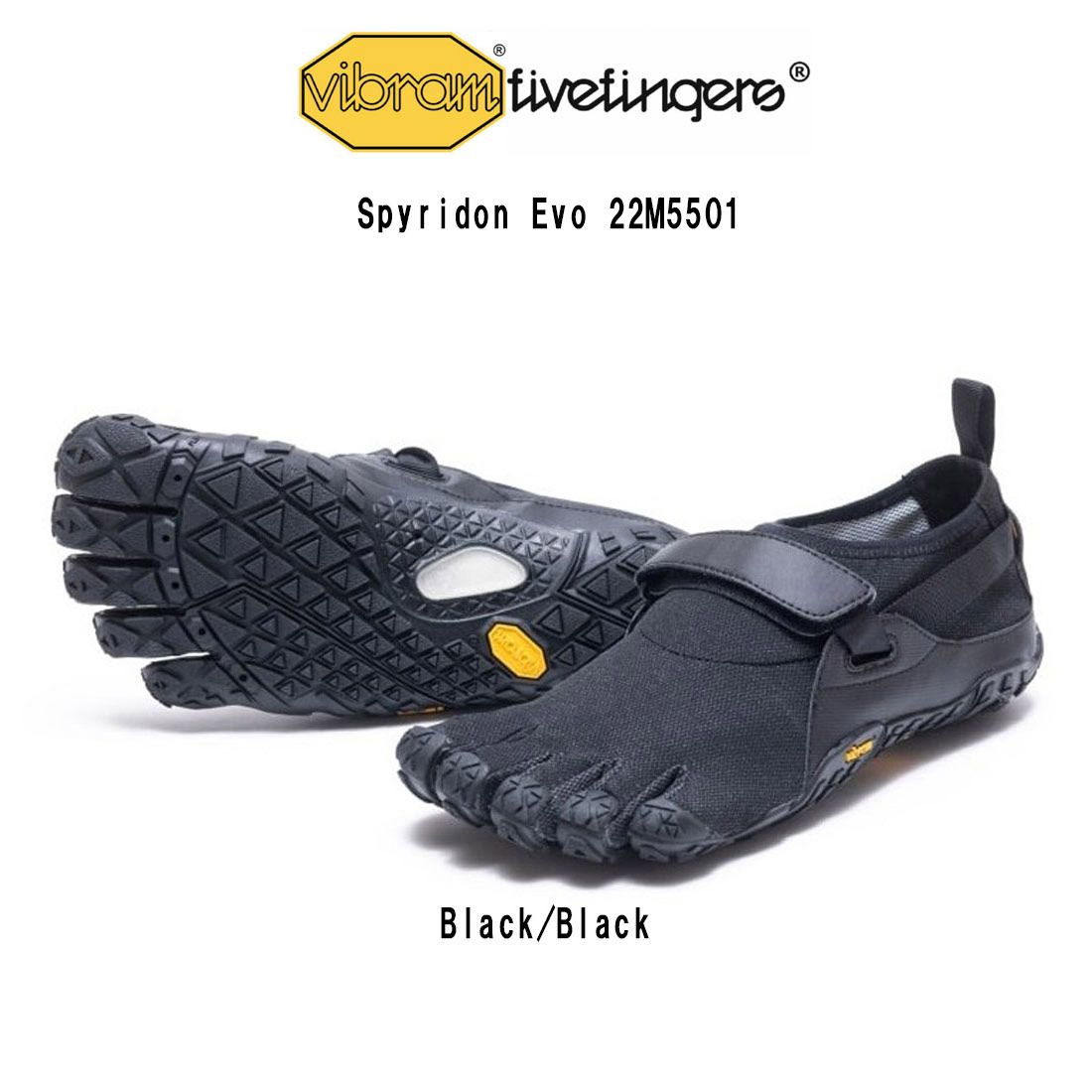 Vibram FiveFingers ビブラムファイブフィンガーズ メンズ 五本指 シューズ スポーツ ランニング ストラップ 運動靴 男性用 Spyridon Evo 22M5501