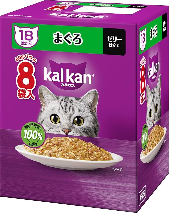 同梱不可 10個セット マースジャパン カルカンパウチ 18歳から まぐろ 60g×8