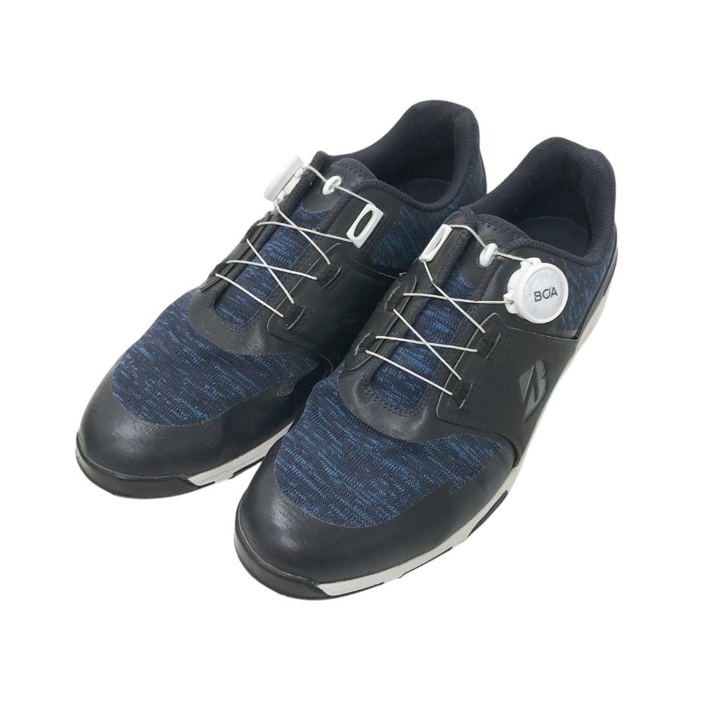 BRIDGESTONE GOLF  ブリヂストンゴルフ SHG020 TOUR B ゼロ・スパイク バイター スパイクレス ゴルフシューズ BOA  ネイビー系 26.5cm [240101333749] ゴルフウェア メンズ ストスト
