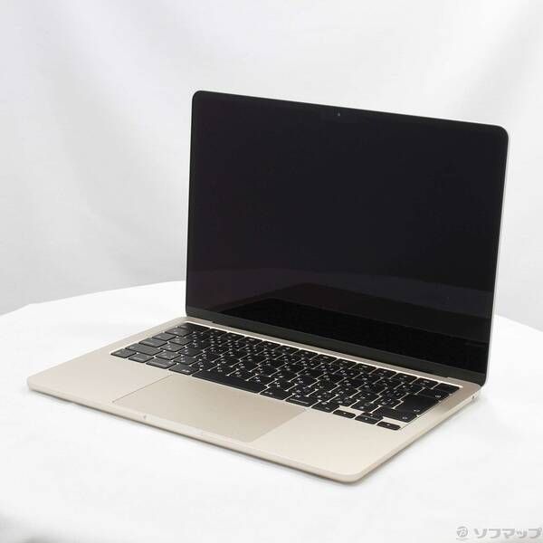 〔 品〕 MacBook Air 13.6-inch Late-2025 MC8J4J A Apple M3 8コアCPU_8コアGPU 16GB SSD256GB スターライト 〔15.3 Sequoia〕 377