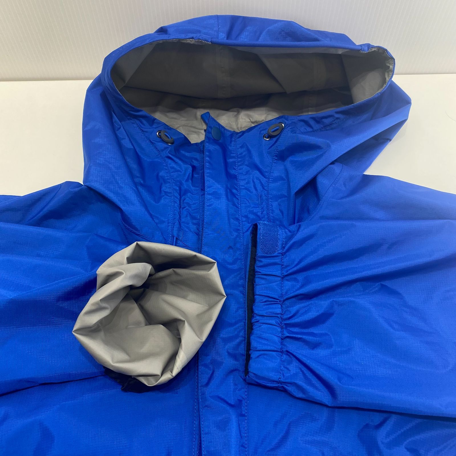 mont-bell レインハイカージャケット 1128600 L ブルー - メルカリ