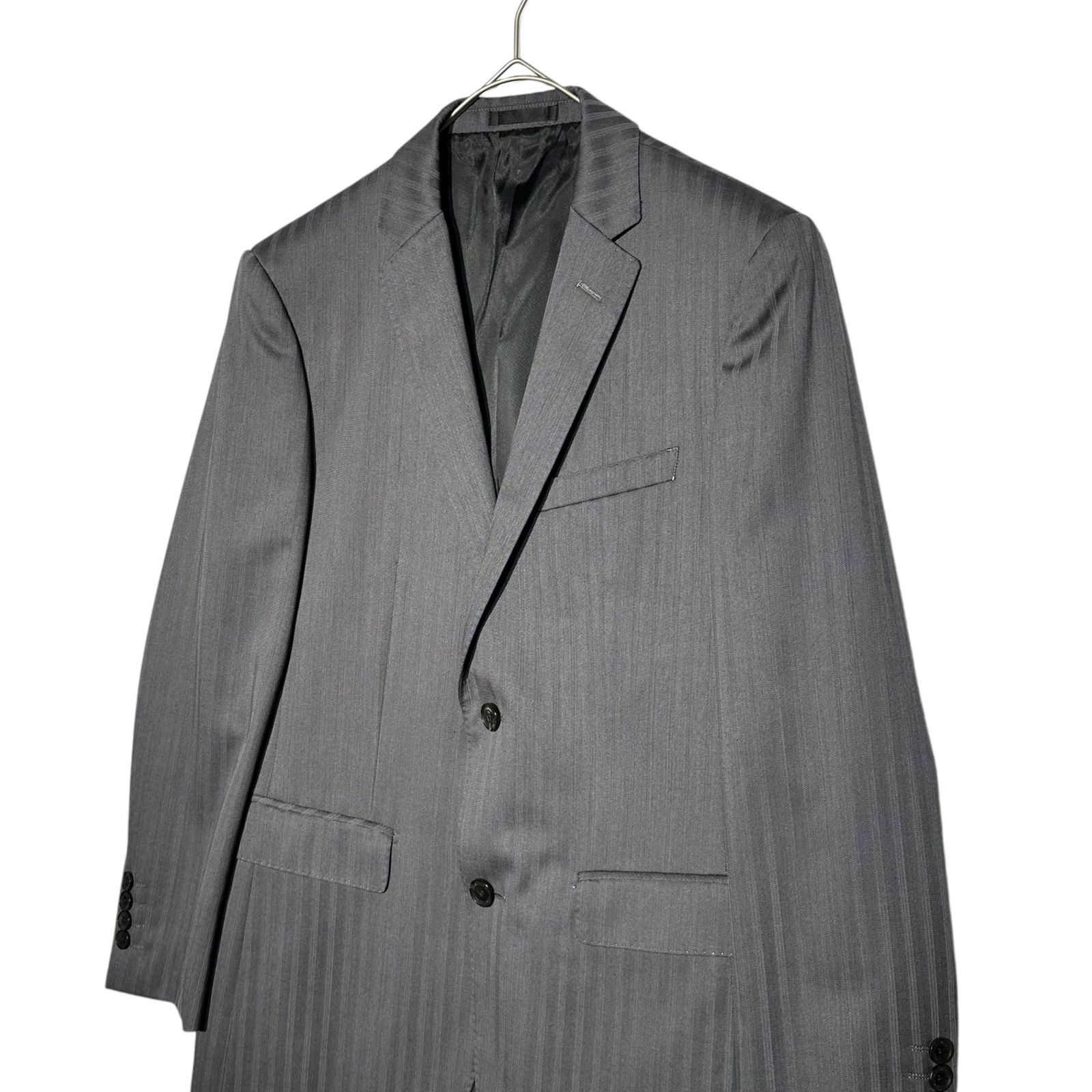 BURBERRY BLACK LABEL ストライプスーツジャケット BURBERRY BLACK LABEL 「BURBERRY LABEL」 ストライプ柄3ピース