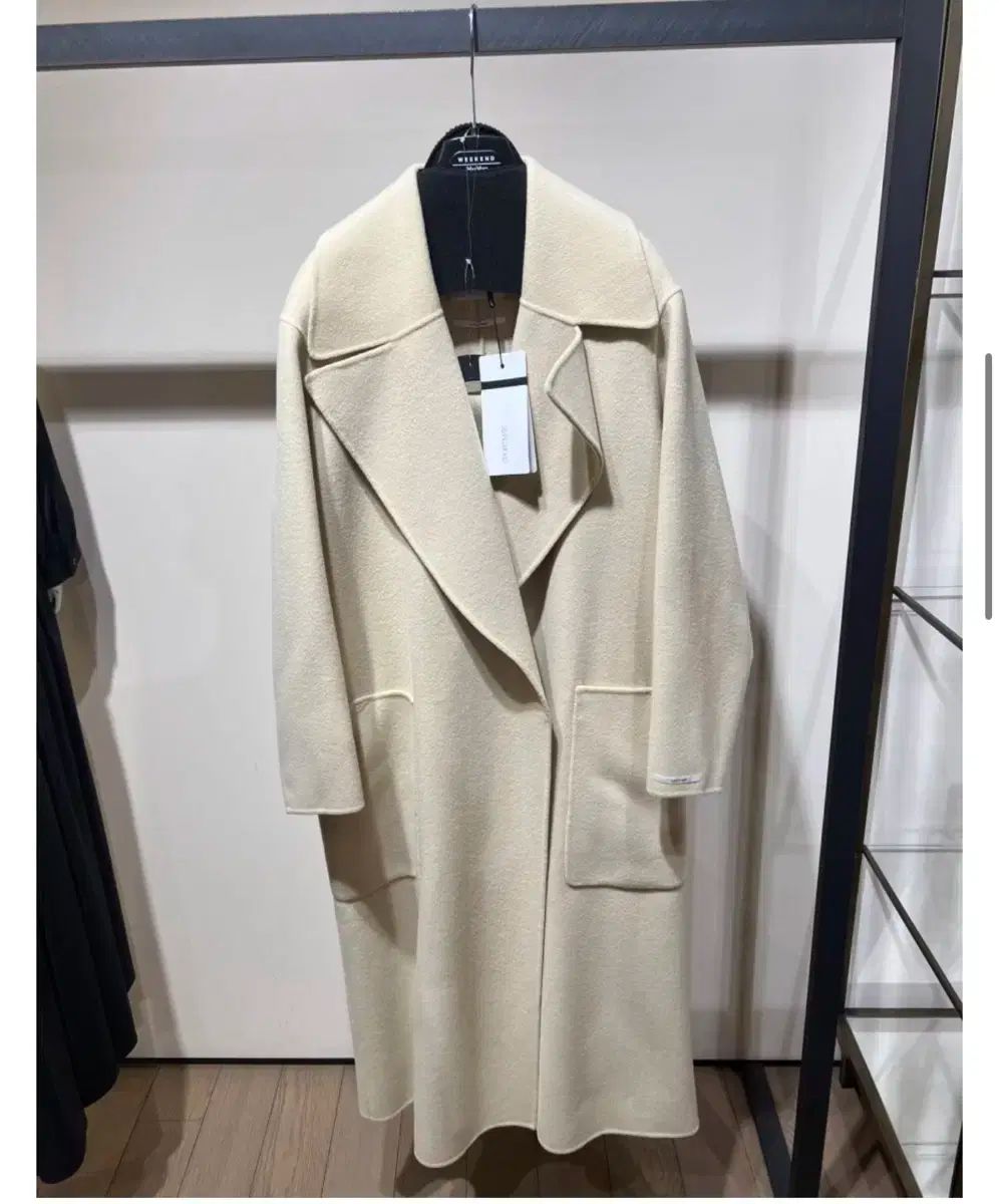 正規品 MAX MARA マックスマーラ スポーティマックス ウールコート バター 42