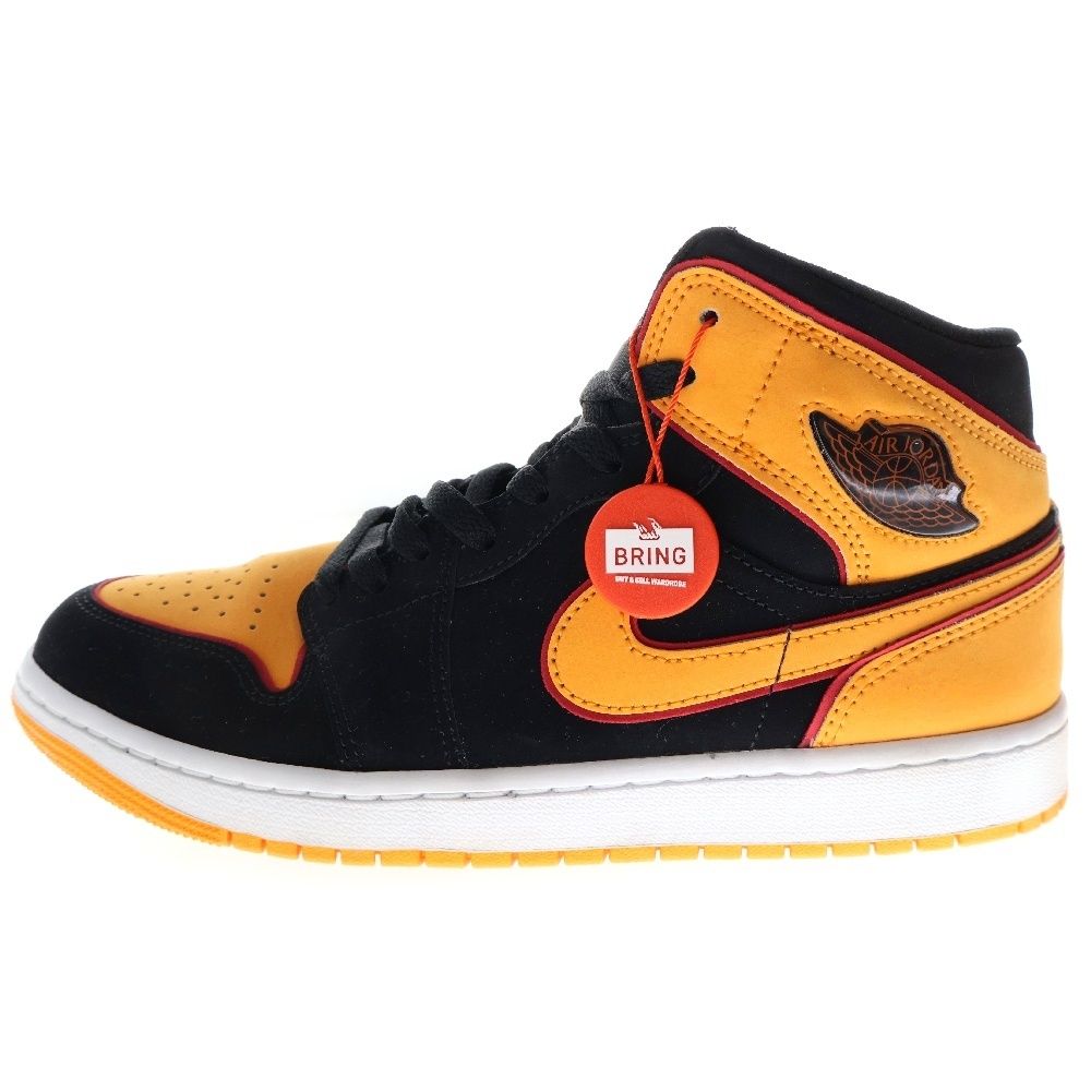ナイキスニーカー エアジョーダン1 ミッド SE オレンジ Nike Wmns Air Jordan 1 Mid SE “Orange/Black”が国内8月17日に
