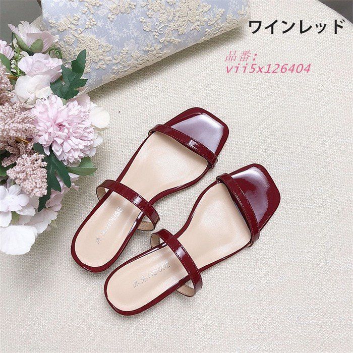 ミュール ローヒール