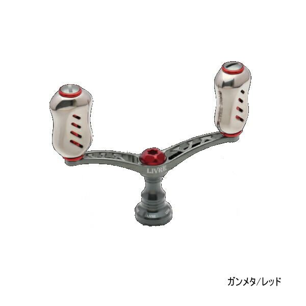 リブレ ウイング 80 WD80-FIDL ダイワ DS 左巻用 ガンメタ/レッド 3717