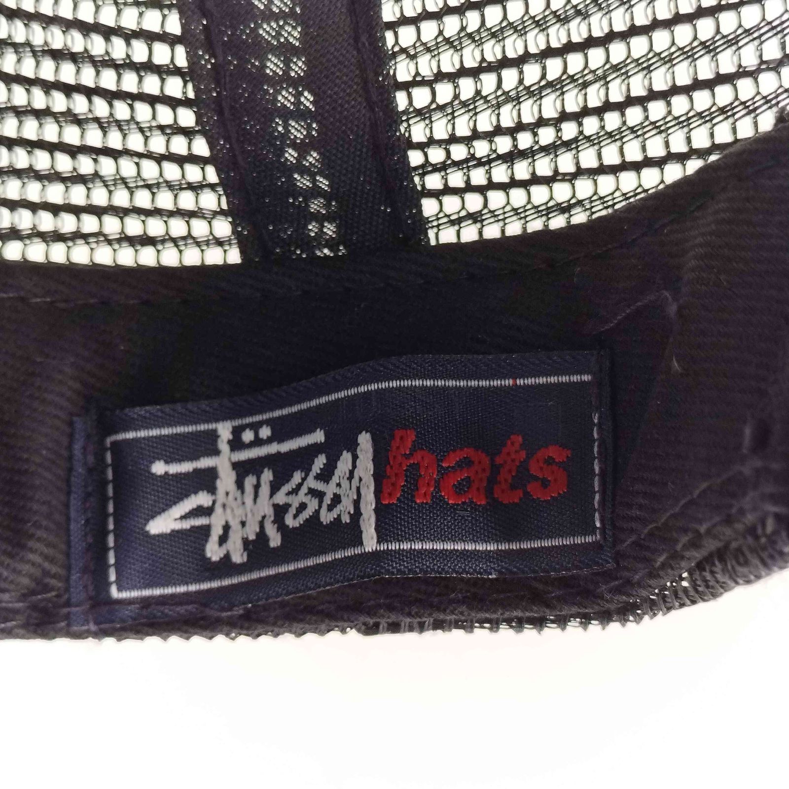 90s アメリカ 製 OLD STUSSY ワッペン メッシュ キャップ USA 90s アメリカ 製 OLD STUSSY ワッペン メッシュ キャップ USA