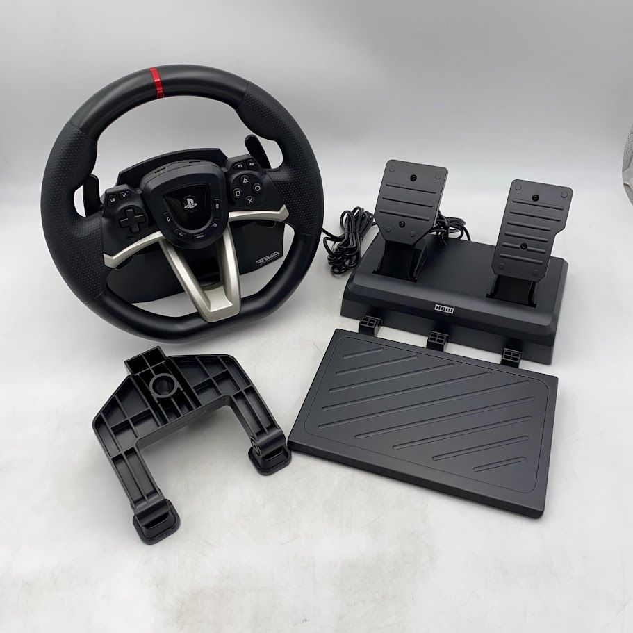 【美品】ホリ レーシングホイール エイペックス for PlayStation5 PlayStation4 SPF-004