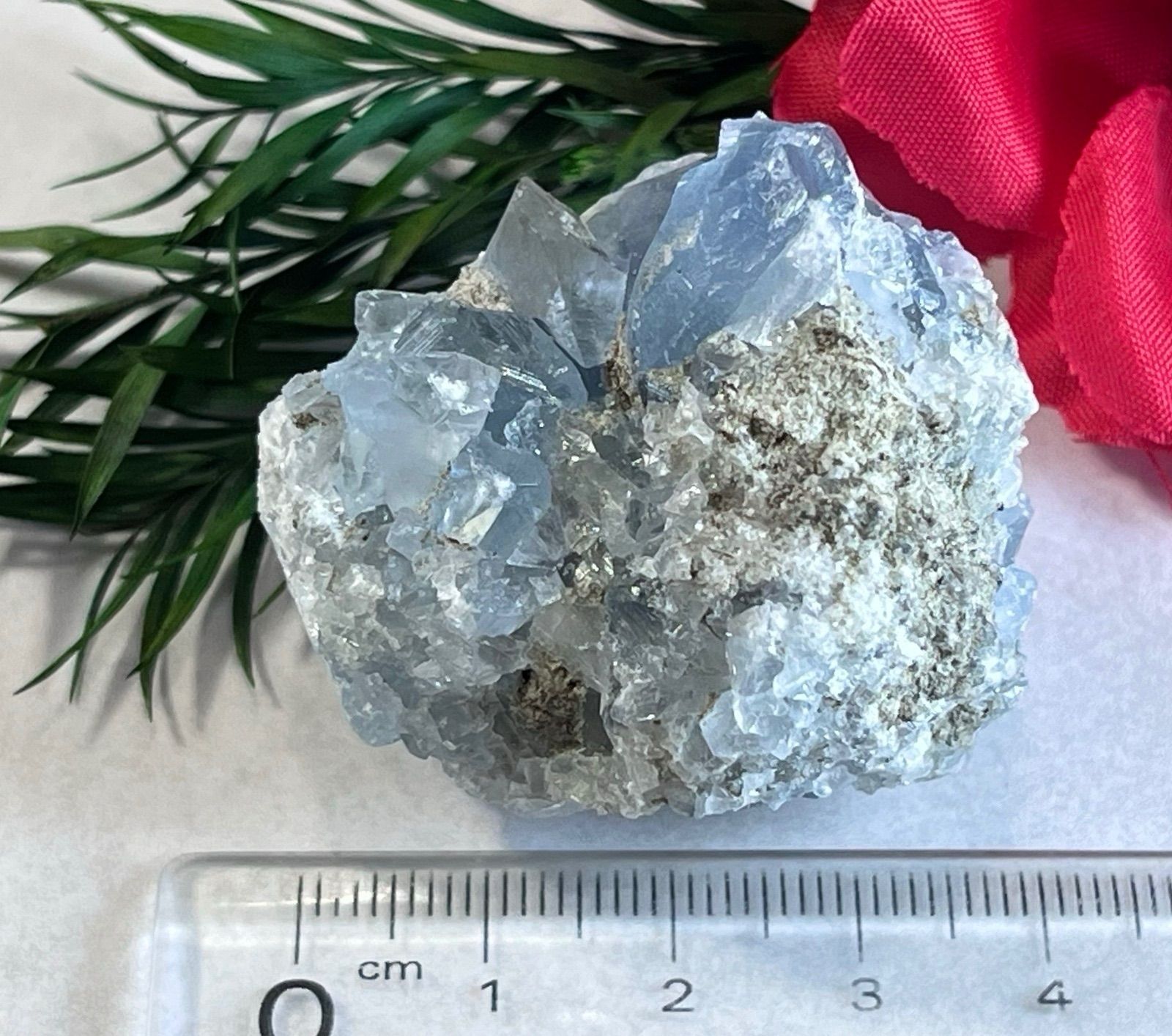 天使の石໒꒱✨ セレスタイト 天青石 クラスター 原石 ラフストーン