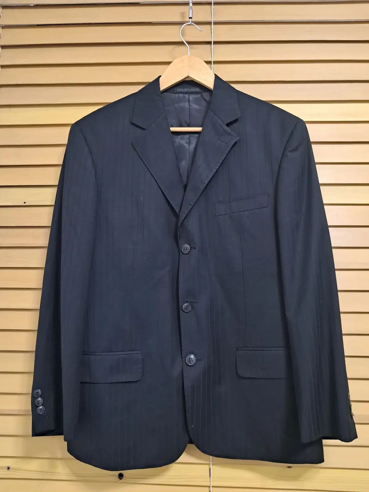 GIORGIO ARMANI(ジョルジオアルマーニ) メンズ ブラックClassic ウール