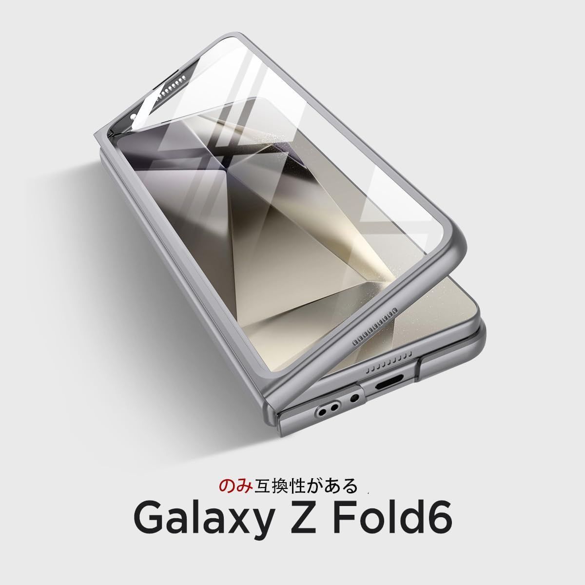 新品 Miimall 対応 Galaxy Fold6 高精細 カバー Z Fold6 ケース