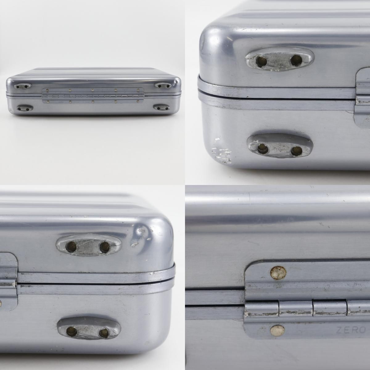 ZERO HALLIBURTON シルバー ビジネスバッグ ゼロハリバートン Z2