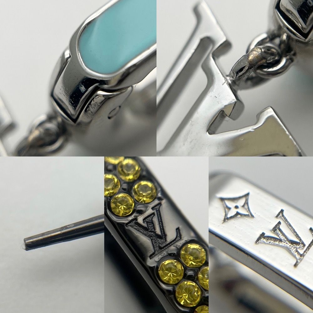 希少美品】ルイヴィトン メンズ ピアス ブックルドレイユ パラダイス