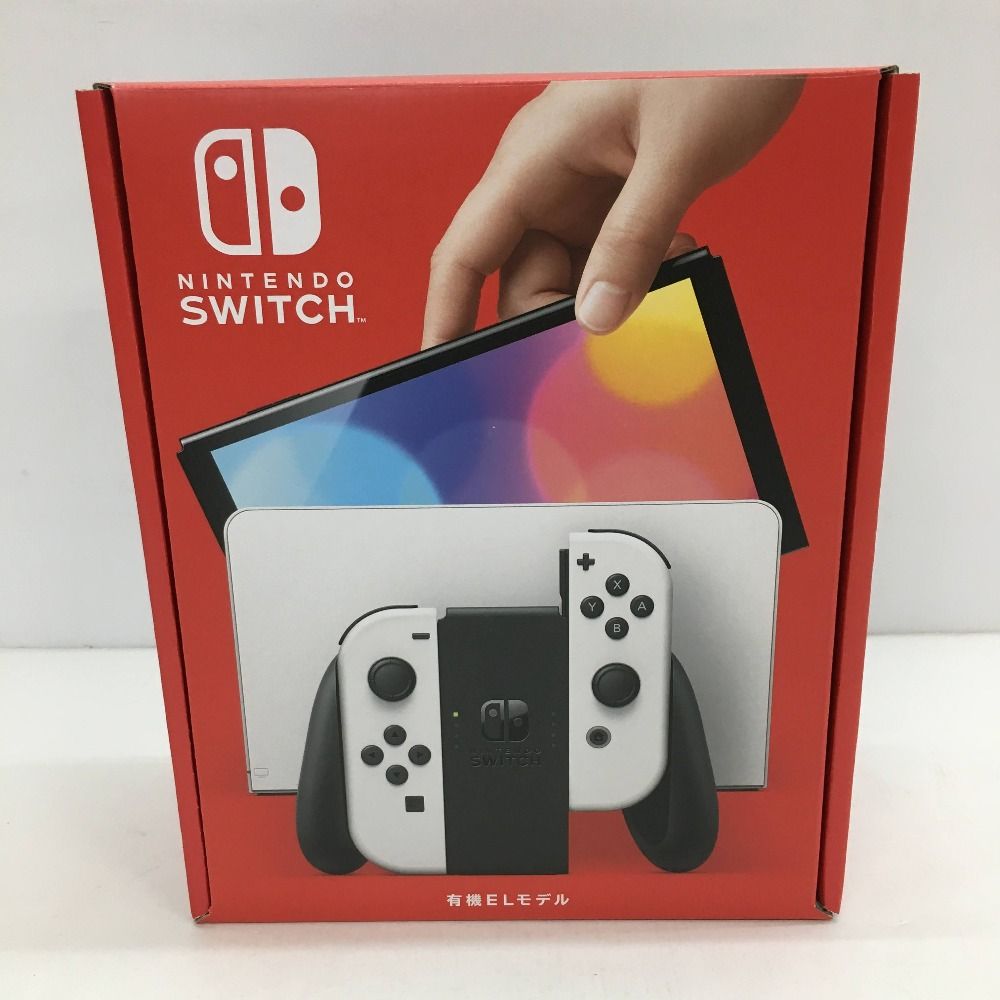 05w08855 【未使用 Nintendo Switch】ニンテンドースイッチ本体 有機ELモデル ホワイト ＊検品開封済み＊ ゲームハード  未使用品