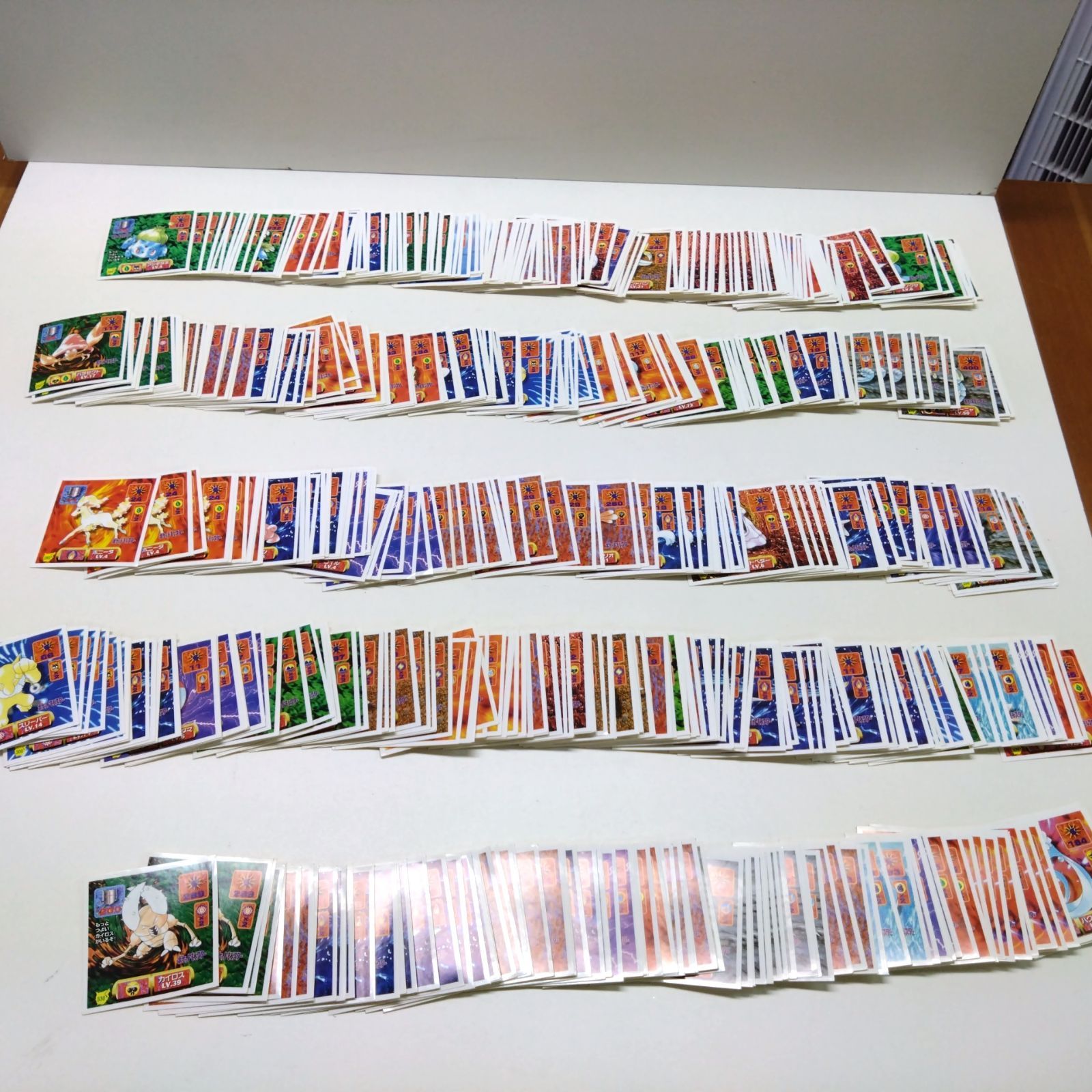 値下げポケモンシール 最強シール列伝 烈伝 アマダ まとめ売り 年代 初期