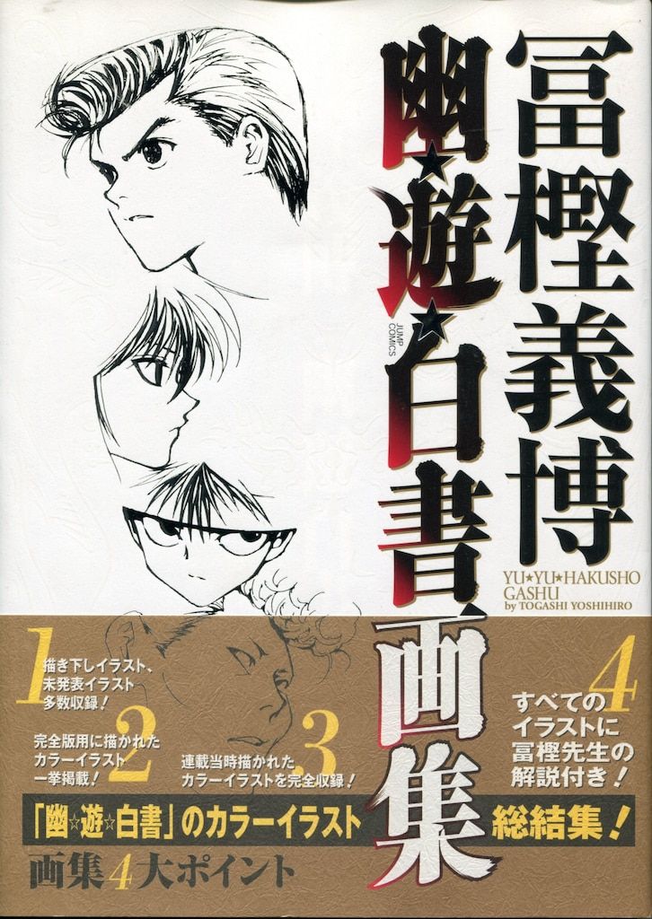集英社 冨樫義博 幽☆遊☆白書画集 (帯付) - メルカリ
