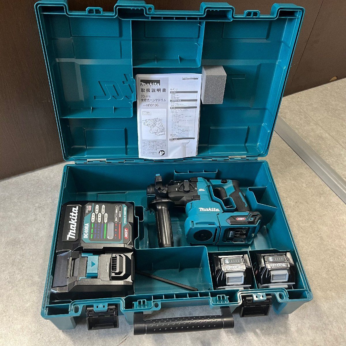 ◎J417【未使用】makita 20㎜充電式ハンマー HR010GRDX マキタ(rt)