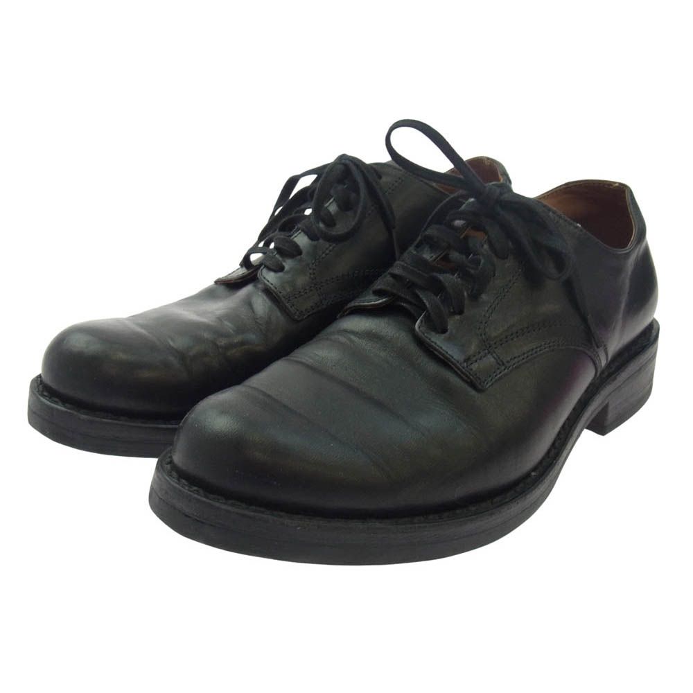VISVIM ビズビム 24AW 0124202002004 GALVIN PLAIN TOE - FOLK プレーントゥ シューズ ブラック系 US9.5