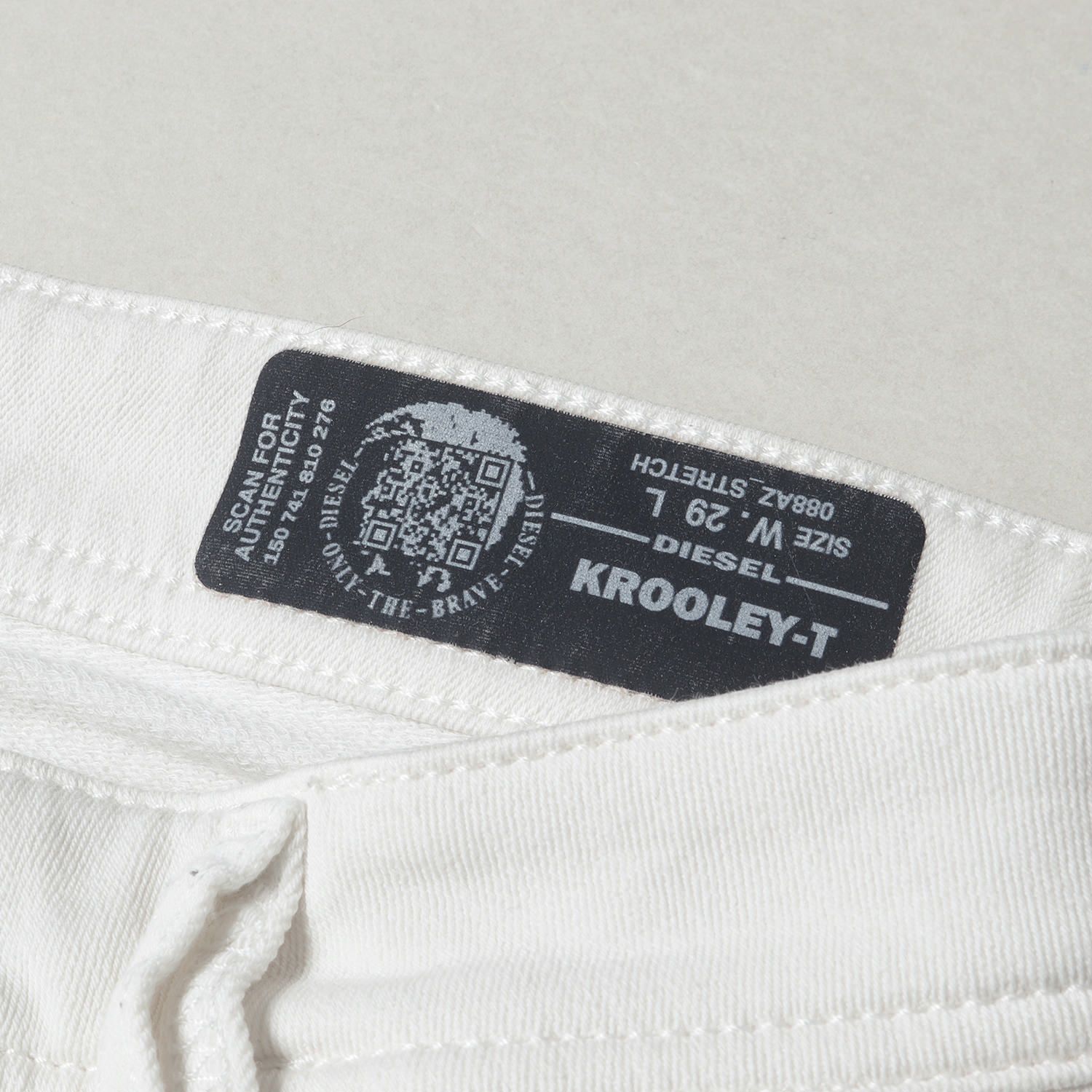 DIESEL ディーゼル パンツ ホワイト ストレッチ スキニー デニム 
