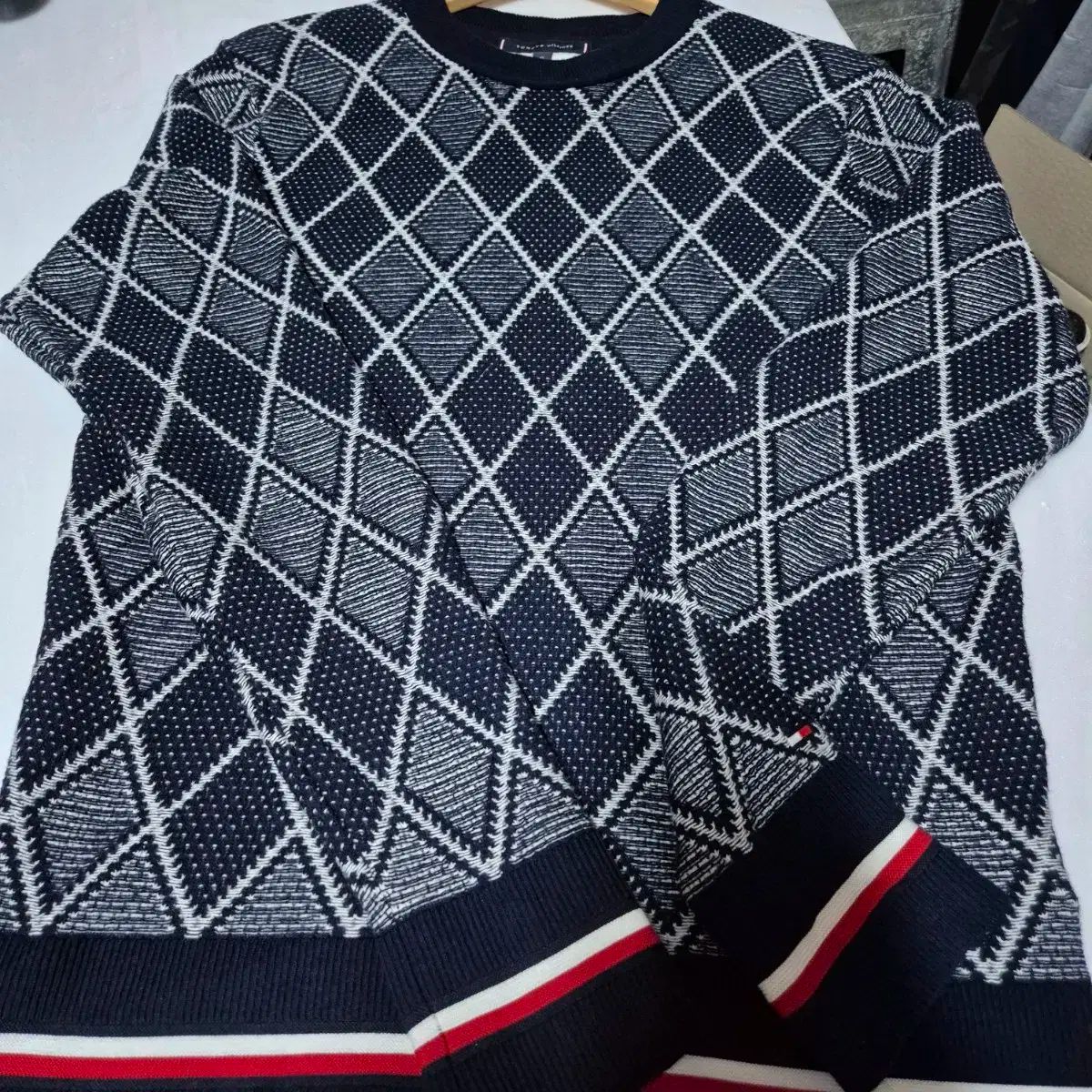 Tommy Hilfiger(トミーヒルフィガー) m レア ニットTシャツ パーカー 