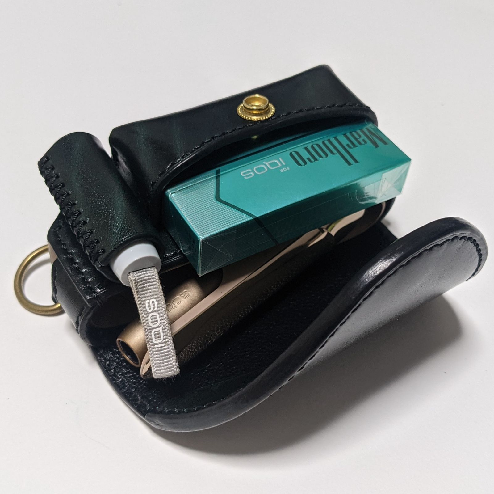 iQOS3 Duo　ケース 　ルガトショルダー　ハンドメイド　ヌメ革　本革 iQOS3 Duo ケース ルガトショルダー ハンドメイド ヌメ革 本革