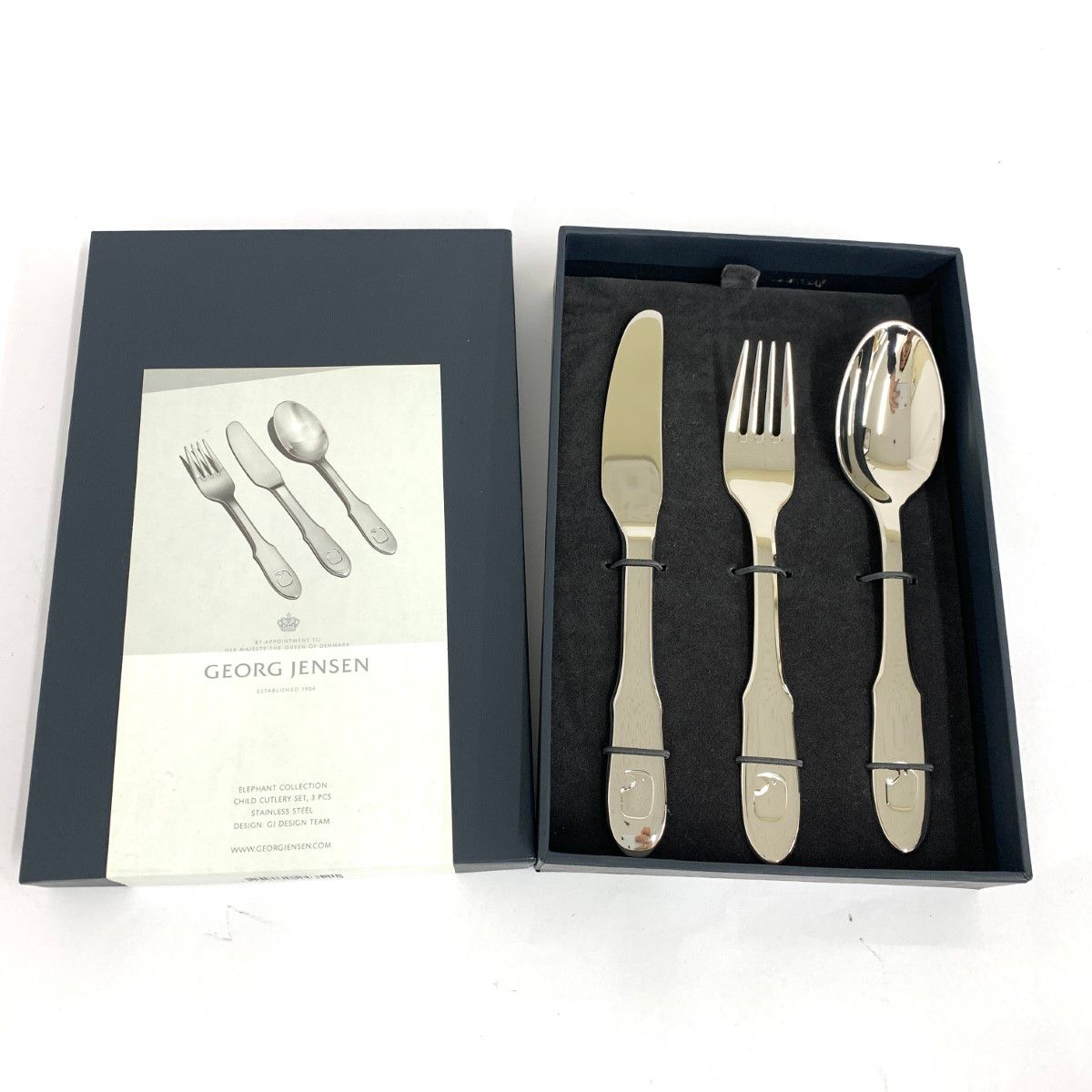 E ジョージジェンセン スプーン 3本セット カラトリー E ジョージ