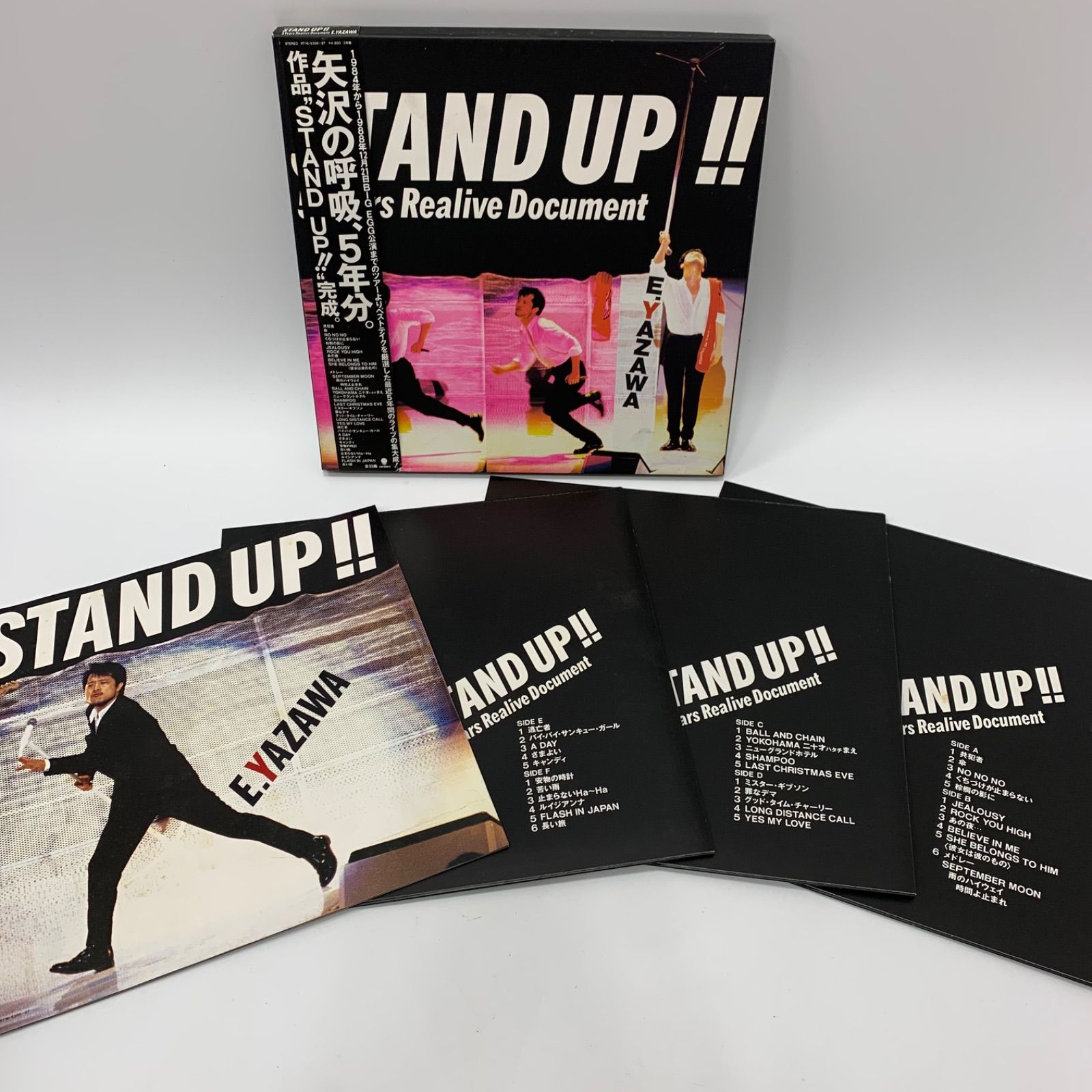 矢沢永吉 LPレコード スタンドアップ 【公式通販】