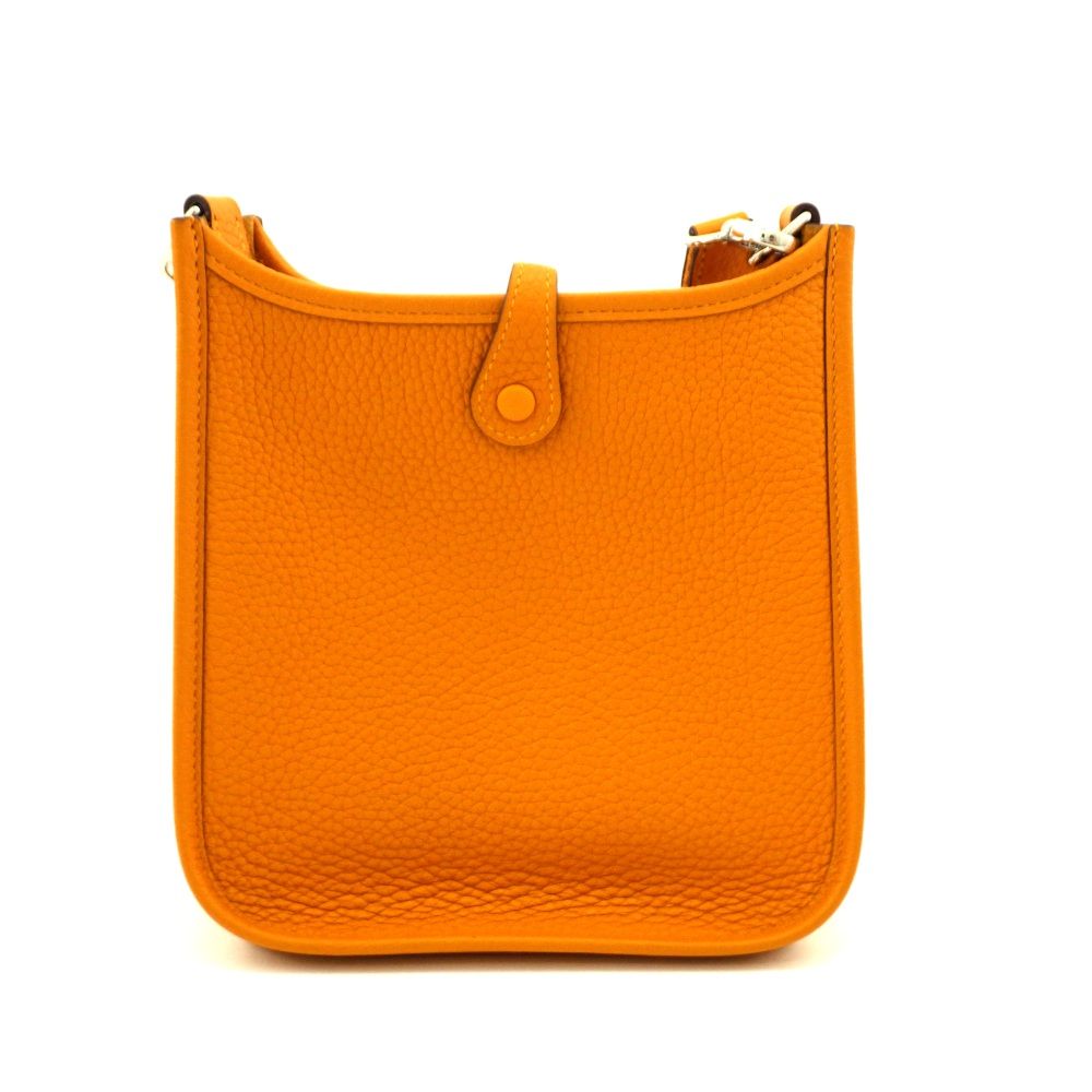 ❤未使用品❤エヴリンTPM オレンジ シルバー金具 エルメス B刻印 エブリン エルメス エヴリン TPM トリヨンクレマンス オレンジ シルバー