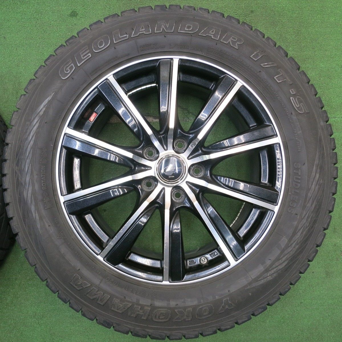バリ溝！8.5分☆LEONIS SL 225/65R17 スタッドレス ヨコハマ 